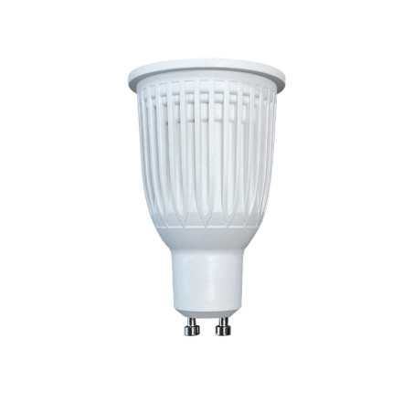 Bombillo LED tipo COB GU10 11.5W 3000K Luz cálida.