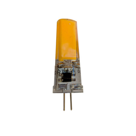 BOL104 - Bombillo en silicona LED tipo ampolleta dimerizable 3000K G4 COB.