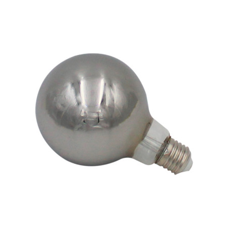 Bombillo LED filamento G95 4W E27 2700K Luz cálida.