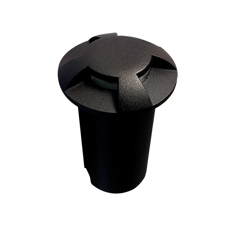 Luminaria LED tipo bala redondo 4 salida de luz 1W Luz cálida. Luminaria LED tipo bala redondo 4 salida de luz 1W Luz cálida.