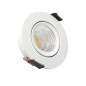 Ojo de buey LED COB redondo blanco 3W 6000K Luz día.