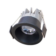 Ojo de buey LED COB redondo 3W Luz cálida.