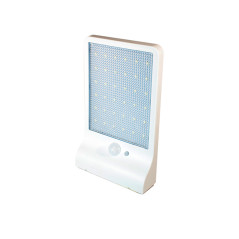 Aplique LED Solar con sensor movimiento 5W Luz día.
