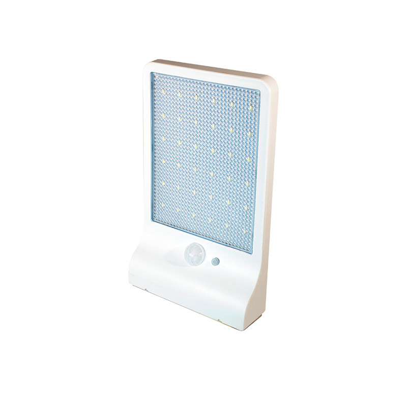 Aplique LED Solar con sensor movimiento 5W Luz día. Aplique LED Solar con sensor movimiento 5W Luz día.