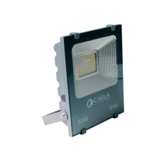 Reflector LED plano 50W 3000°K Luz cálida.