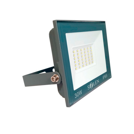 RFL701 - REFLECTOR LED ultraplano 30W verde gris.