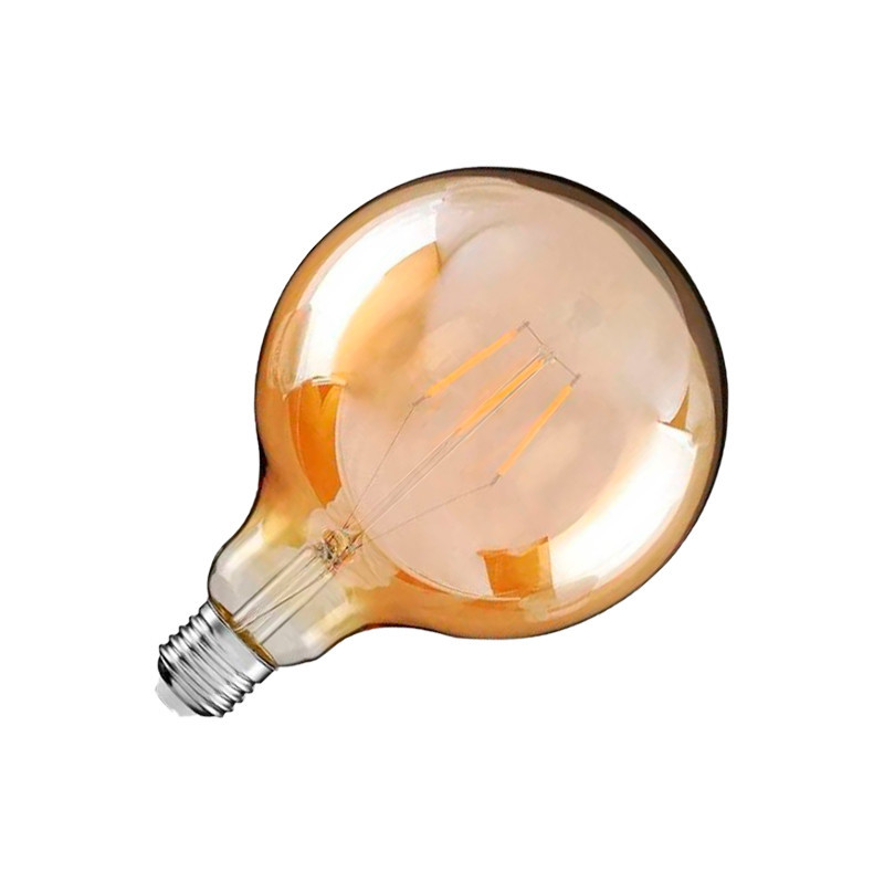 Bombillo Filamento LED COB E27 G80 Globo Vintage