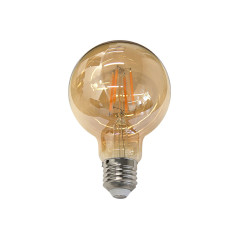 Bombillo Filamento LED COB E27 G80 Globo Vintage