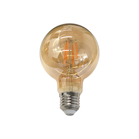 Bombillo Filamento LED COB E27 G80 Globo Vintage
