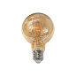 Bombillo Filamento LED COB E27 G80 Globo Vintage