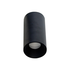 Luminaria LED sobreponer GU10 Negro.