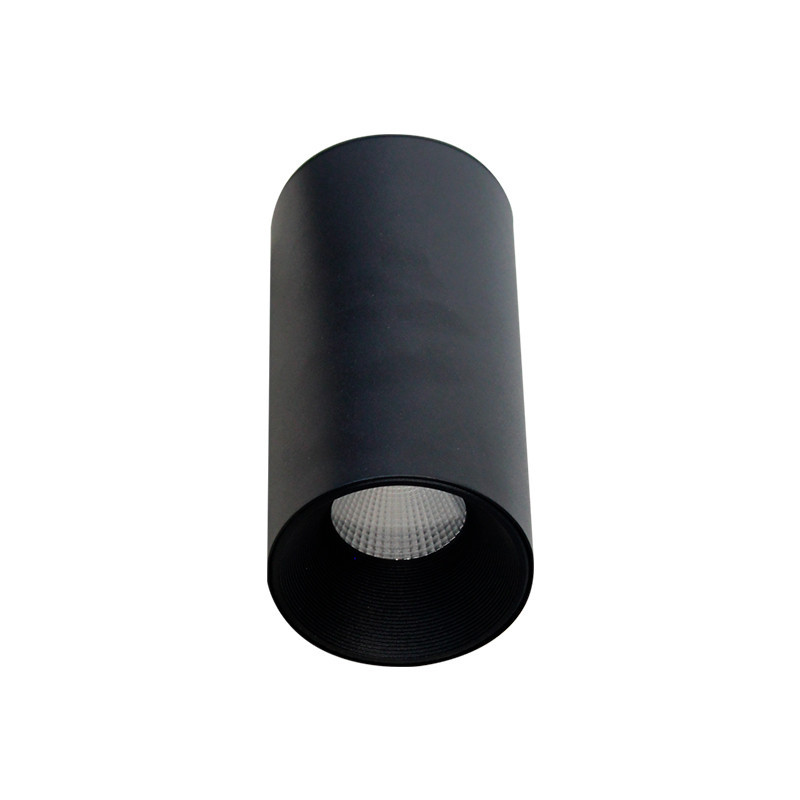 Luminaria LED sobreponer GU10 Negro. Luminaria LED sobreponer GU10 Negro.