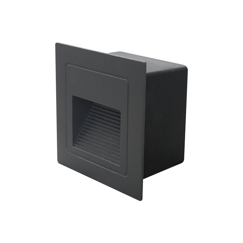 Aplique pared de incrustar 4.5W Luz cálida.