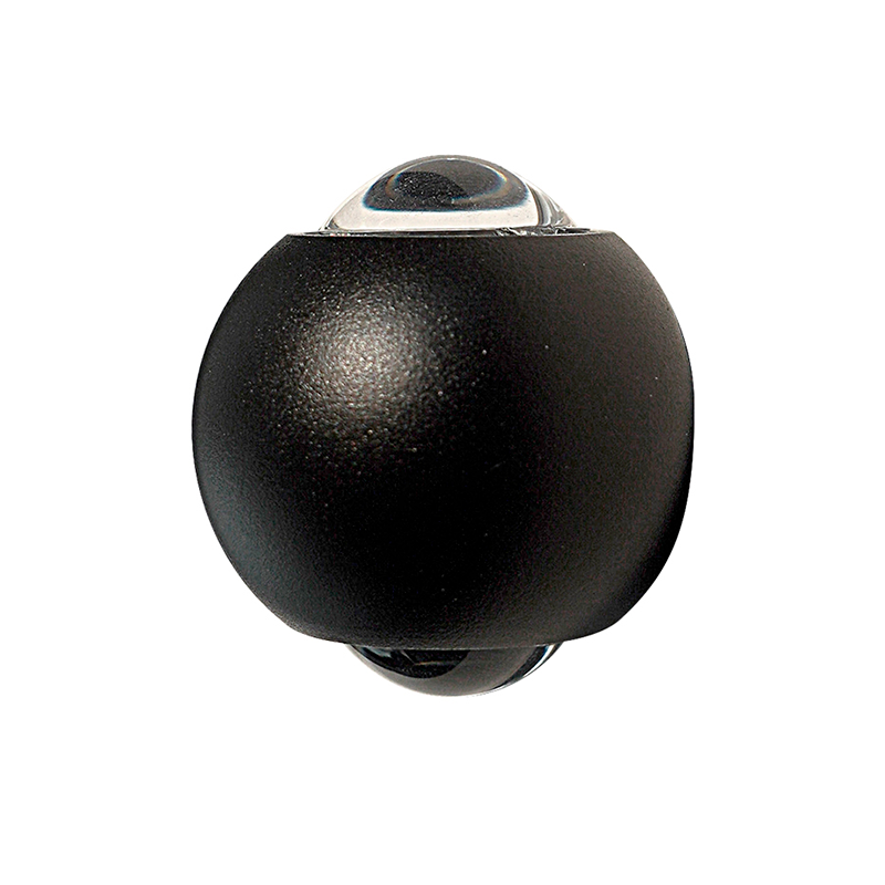Aplique LED de sobreponer esférico 2W Luz cálida. Aplique LED de sobreponer esférico 2W Luz cálida.