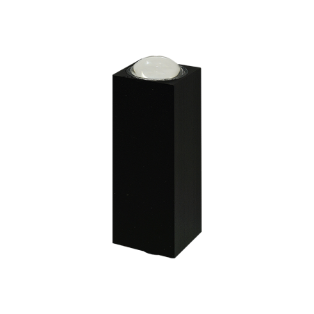 Aplique LED sobreponer rectangular 2W Luz cálida.