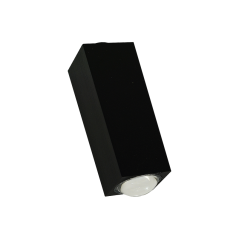 Aplique LED sobreponer rectangular 2W Luz cálida 01