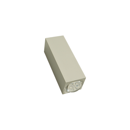Aplique LED (Shorter) sobreponer rectangular 1W Luz cálida.