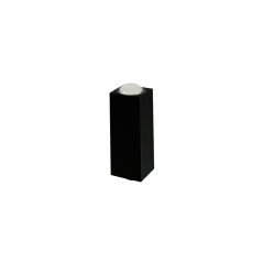 Aplique LED sobreponer rectangular 1W Luz cálida.