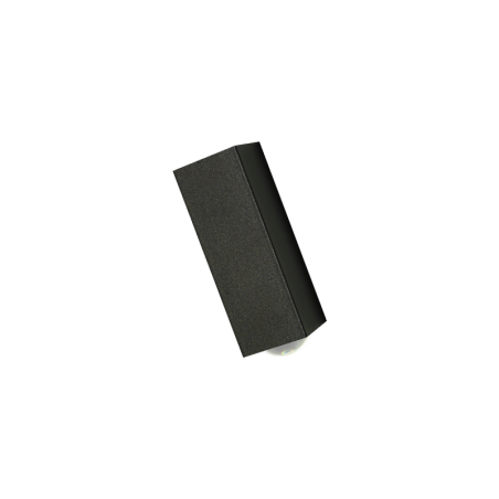 Aplique LED sobreponer rectangular 1W Luz cálida.