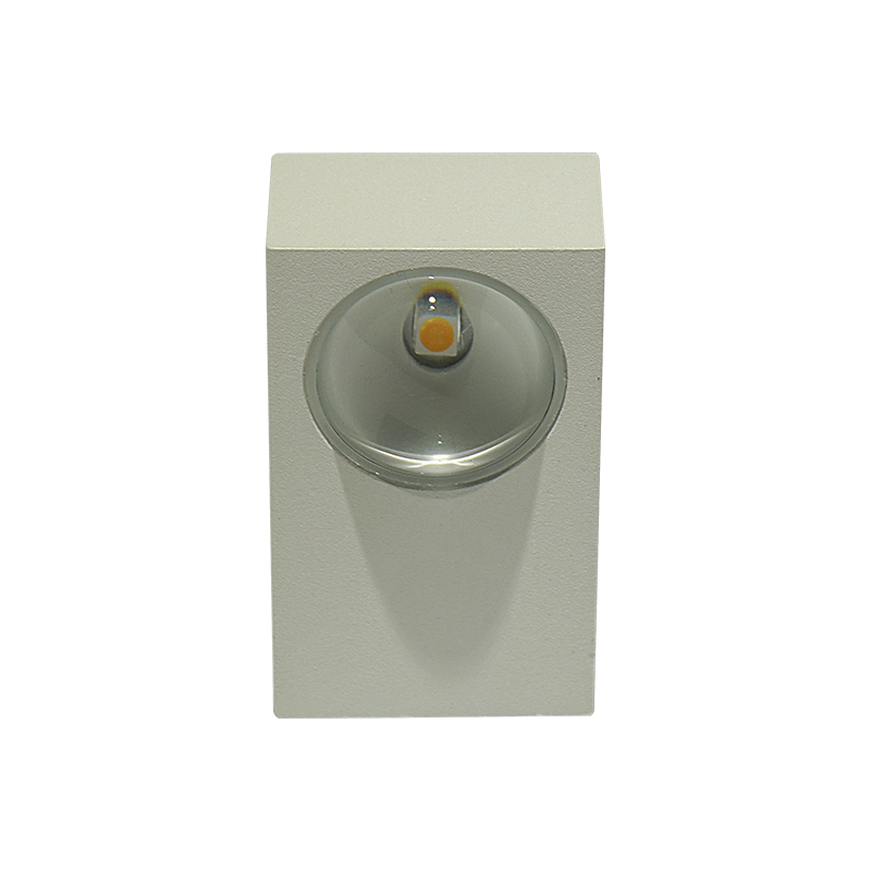 Aplique LED de sobreponer rectangular 2W Luz cálida. Aplique LED de sobreponer rectangular 2W Luz cálida.