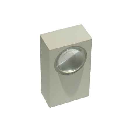 Aplique LED de sobreponer rectangular 2W Luz cálida.