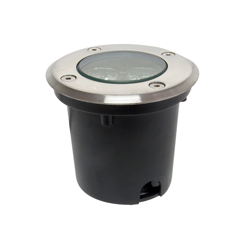 Luminaria LED tipo bala redonda 3W Luz cálida. Luminaria LED tipo bala redonda 3W Luz cálida.