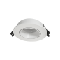 Downlight redonda blanca. Downlight redonda blanca.