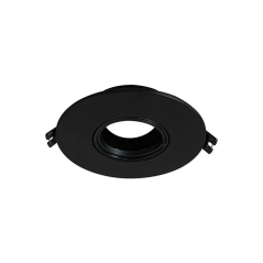 Downlight redondo de incrustar en policarbonato.