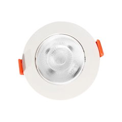 Ojo de buey LED redondo blanco 5W Luz día.