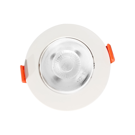 Ojo de buey LED redondo blanco 5W Luz día.