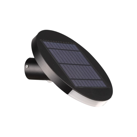 Aplique LED Solar con sensor movimiento 3W Luz neutra.