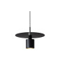 LAMPARA COLGANTE DECORATIVA E27 / LUZ CALIDAD NEGRA