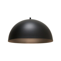 Lámpara colgante media luna 40 cm negra