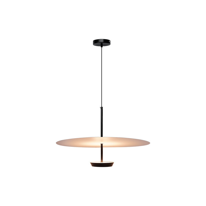 Lámpara Colgante LED Decorativa Negra 3 CCT Moderna