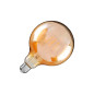 Bombillo Filamento LED COB E27 G80 Vintage Ámbar Luz Cálidad
