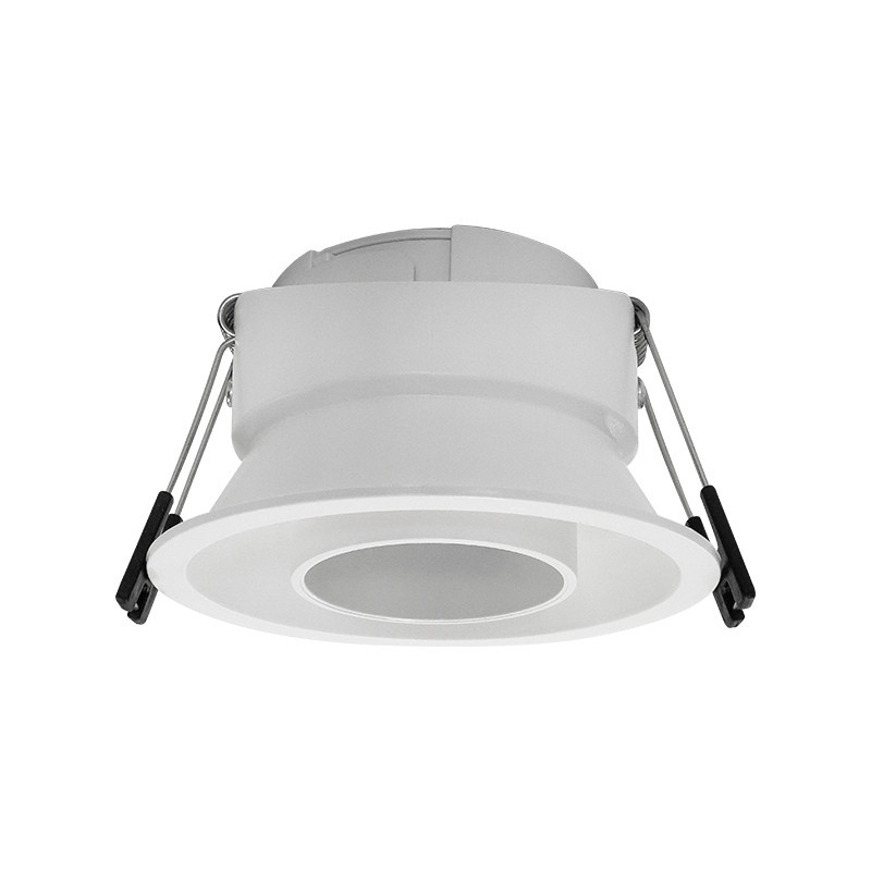 Downlight Recesado Redondo MR16 Máx. 7W Negro