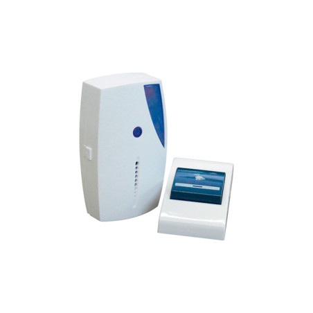 Timbre Inalámbrico Clásico con Control Remoto BJ-513B Blanco