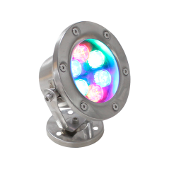 Ojo de buey sumergible 6W RGB.