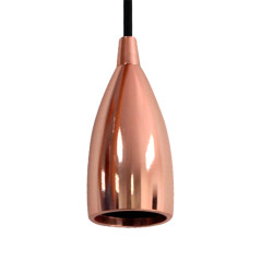 PORTALÁMPARA VINTAGE ORO ROSA