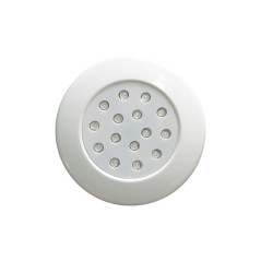 Luminaria LED redonda sumergible 7.5 RGB.
