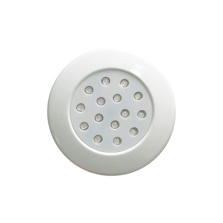 Luminaria LED redonda sumergible 7.5 RGB.