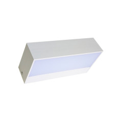 Aplique muro 9W 3000K Luz cálida.