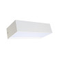 Aplique LED rectangular sobreponer 9W Luz cálida. Aplique LED rectangular sobreponer 9W Luz cálida.