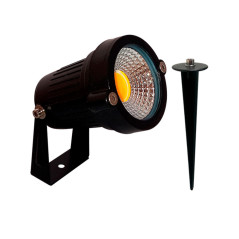 OJL107 - ESTACA LED - Luminaria LED decorativa tipo estaca 5.5W 3000K Luz cálida negra
