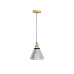 LCE254 - Lámpara decorativa colgante E27 / 1 luz.